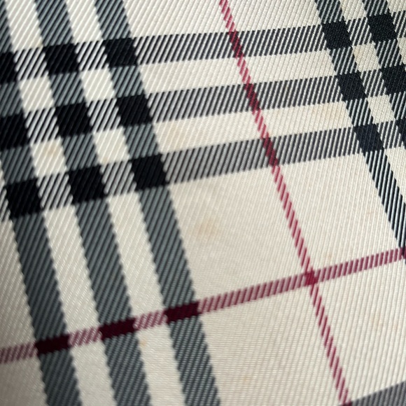 Burberry Nova Check Leather Trim Square Bag - Picture 6 of 16